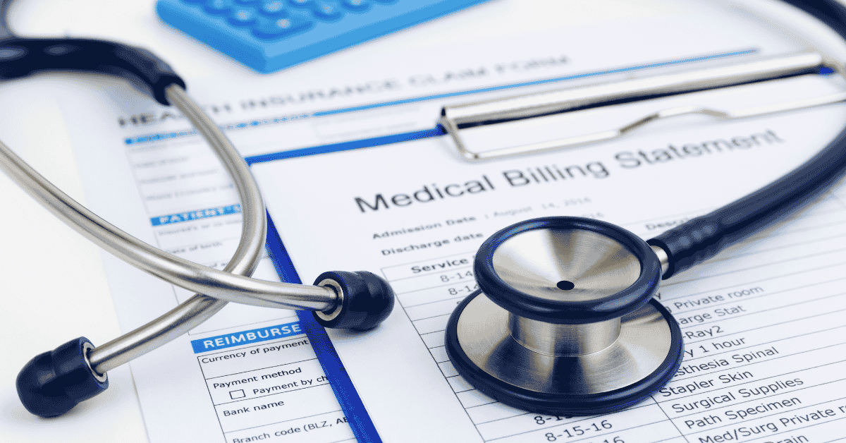 Medical bills statement documents